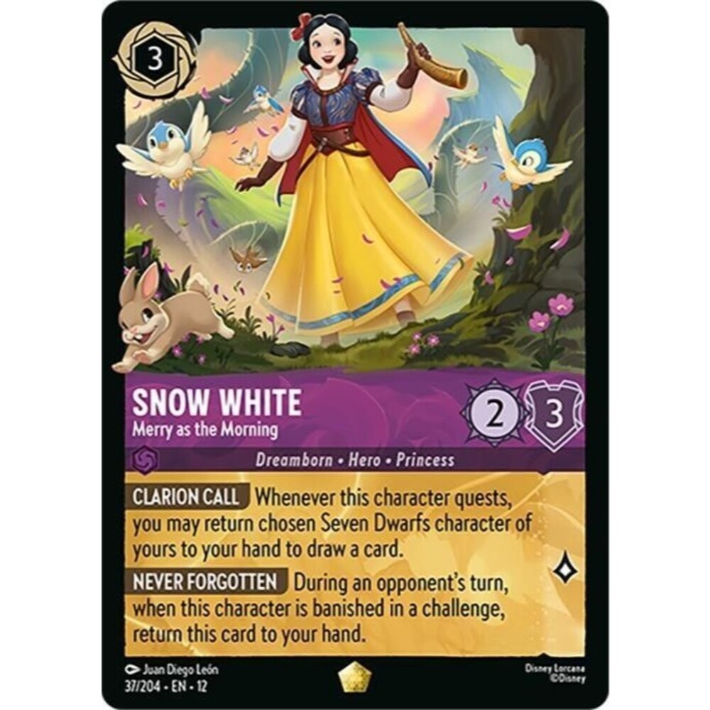Snow White - Merry as the Morning Legendary Wilds Unknown 37/204 NM